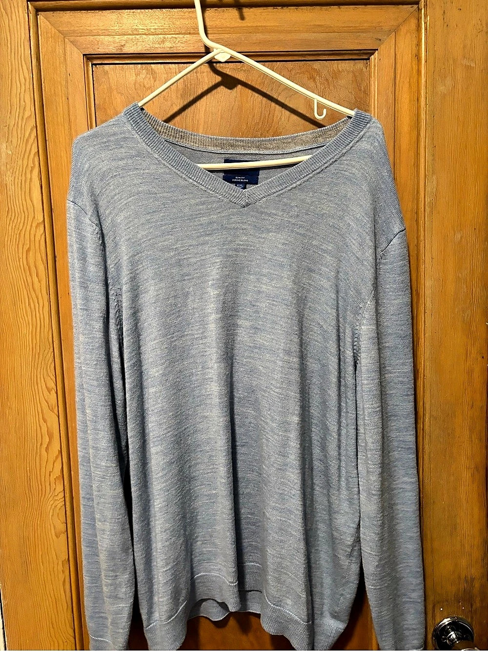 Apt9 Blue V-Neck Sweater